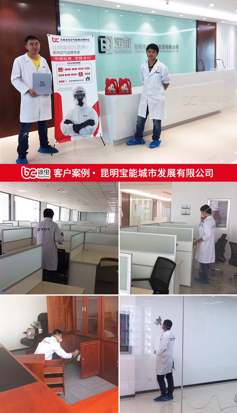 冰虫除甲醛案例-昆明宝能城发公司 冰虫除甲醛案例-昆明宝能城发公司